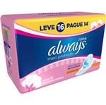 Absorvente Always Proteção Total Pink - Leve 16 Pague 14