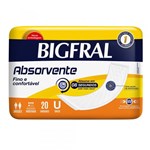 Ficha técnica e caractérísticas do produto Absorvente Geriátrico Bigfral - 20 Unidades