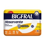 Ficha técnica e caractérísticas do produto Absorvente Geriátrico Bigfral com 20 Unidades