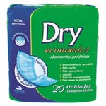 Ficha técnica e caractérísticas do produto Absorvente Geriátrico Dry Economics Com 20 Unidades