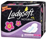 Ficha técnica e caractérísticas do produto Absorvente Higienico Ladysoft Noturno Suave ABAS PCT.C/08 Melhoramentos
