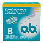 Ficha técnica e caractérísticas do produto Absorvente Interno OB Pro Comfort Mini com 08 unidades
