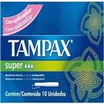Ficha técnica e caractérísticas do produto Absorvente Interno Tampax C/10 Super