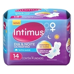 Absorvente Intimus Dia & Noite Ultrafino 14 Unidades