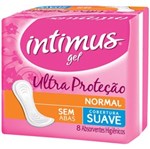 Ficha técnica e caractérísticas do produto Absorvente Intimus Gel Suave s/ Abas (8 Unid) - Intimus