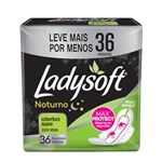 Ficha técnica e caractérísticas do produto Absorvente Ladysoft Noturno Suave com Abas com 36 Unidades