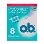 Ficha técnica e caractérísticas do produto Absorvente O.B Pro Comfort Mini com 8 Unidades