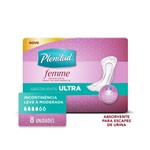 Ficha técnica e caractérísticas do produto Absorvente para Incontinência Plenitud Femme Ultra com 8 Unidades