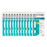 Accu-chek Active com 50 Tiras Reagentes 12 Unidades
