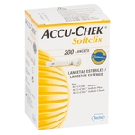Ficha técnica e caractérísticas do produto Accu-Chek Caixa c/ 200 Lancetas Softclix