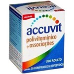 Ficha técnica e caractérísticas do produto Accuvit C/30 Comprimidos Revestidos