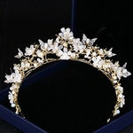 Ficha técnica e caractérísticas do produto Acessórios de cristal cocar coroa de casamento do diamante Crystal Crown HG244