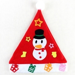 Ficha técnica e caractérísticas do produto High quality Acessórios Handmade material Set Presente de Natal Toy crianças DIY Natal Hat Infantil
