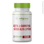 Acetil L-carnitina 500mg + Ácido Alfa Lipóico 200mg - 60 Doses