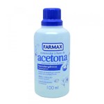 Ficha técnica e caractérísticas do produto Acetona Farmax 100Ml