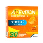 Ficha técnica e caractérísticas do produto Aceviton 1g Cimed 30 Comprimidos Efervescente