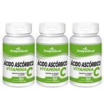 Ácido Ascórbico Vitamina C – Semprebom - 90 Cap. De 240 Mg