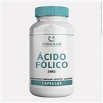 Ficha técnica e caractérísticas do produto Ácido Fólico (vitamina B9) - 5mg-180 Cápsulas