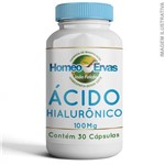 Ficha técnica e caractérísticas do produto Ácido Hialurônico 100mg 30 Cápsulas