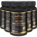 Ficha técnica e caractérísticas do produto Ácido Hialurônico Haplex®Plus - 500mg - 05 Potes