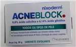 Ficha técnica e caractérísticas do produto Acneblock Sabonete Esfoliante Todos Tipos de Pele 90g - Kley - Kley Hertz