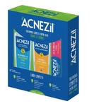 Acnezil Kit - Tratamento Completo Para Pele Com Acne - Cimed