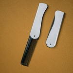 Ficha técnica e caractérísticas do produto Amyove Aço Cabelo Comb Inoxidável Folding Comb Mini Ferramenta Cuidados Beard Bolso