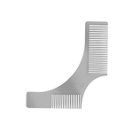Ficha técnica e caractérísticas do produto Aço inoxidável Barba Pente Beard Shaping Pincel Beard Styling