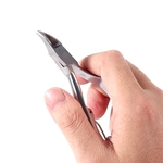 Ficha técnica e caractérísticas do produto Aço inoxidável Professional Dedo Toe unha encravada Clipper Cuticle Nipper instrumentos de manicure