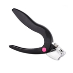 Ficha técnica e caractérísticas do produto Aço Inoxidável U Shape Nail Scissors Remover Cuticle Clipper Manicure Cutter