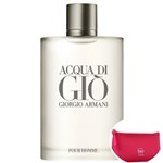 Ficha técnica e caractérísticas do produto Acqua Di Giò Pour Homme Giorgio Armani EDT - Perfume Masculino 200ml+Beleza na Web Pink - Nécessaire