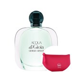 Ficha técnica e caractérísticas do produto Acqua Di Gioia Giorgio Armani Eau de Parfum Perfume Feminino 30ml + Beleza na Web Pink - Nécessaire