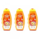 Ficha técnica e caractérísticas do produto Acqua Kids Cabelos Cacheados Shampoo 400ml (Kit C/03)