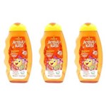 Ficha técnica e caractérísticas do produto Acqua Kids Cabelos Cacheados Shampoo 400ml - Kit com 03