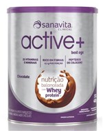 Ficha técnica e caractérísticas do produto Active+ Best Age - Sanavita - Chocolate - 400g