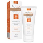 Ficha técnica e caractérísticas do produto Actsun Protetor Solar Facial Fps60 com Cor 60ml