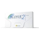 Ficha técnica e caractérísticas do produto Acuvue 2 - Caixa com 6 Lentes (3 Pares) do Mesmo Grau - Acuvue