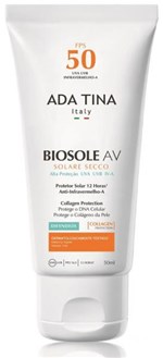 Ficha técnica e caractérísticas do produto Ada Tina Biosole Av Protetor Solar FPS 50