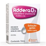 Ficha técnica e caractérísticas do produto Addera D3 Gotas 10.000ui/ml 10ml