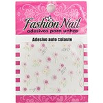 Ficha técnica e caractérísticas do produto Adesivo para Unhas Fashion Nail FT 18 - Flor