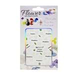 Adesivo para Unhas Flor 3D Flower Nail Dried Manicure Xf3209