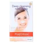 Ficha técnica e caractérísticas do produto Adesivos para a Limpeza Profunda do Nariz Purederm Deep Pore Cleansing Nose Strips 6 Un