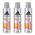 Adidas Adipower Masculino Pague 2 Leve 3 Kit – Desodorante Antritranspirante Kit