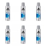 Ficha técnica e caractérísticas do produto Adidas Climacool Desodorante Aerosol Masculino 150ml (Kit C/06)