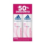Ficha técnica e caractérísticas do produto Adidas Control Desodorante Aerosol Feminino 2x150ml
