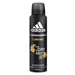 Adidas - Desodorante Antitranspirante Masculino Control Antimanchas Brancas - 150ml