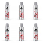 Ficha técnica e caractérísticas do produto Adidas Dry Power Desodorante Aerosol Masculino 150ml (Kit C/06)