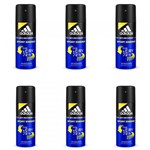 Ficha técnica e caractérísticas do produto Adidas Sport Energy Masculino Desodorante Aerosol 150ml (Kit C/06)