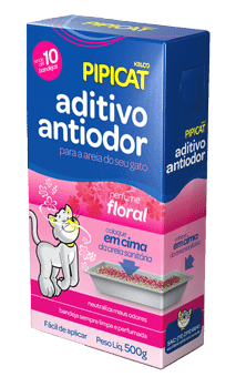 Ficha técnica e caractérísticas do produto Aditivo Antiodor PIPICAT - Perfume Floral - 500g