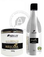 Ficha técnica e caractérísticas do produto Adlux Kit Reconstrutor Alto Impacto Shampoo + Mascara Manutenção